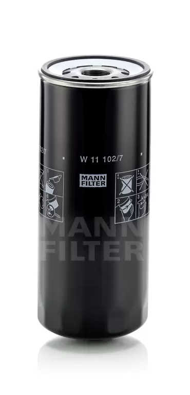 Filtru ulei W 11 102/7 Mann Filter pentru Jenbacher