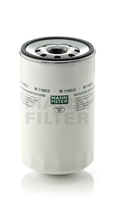 Filtru ulei W 1160/2 Mann Filter pentru Renault Truck-RVI