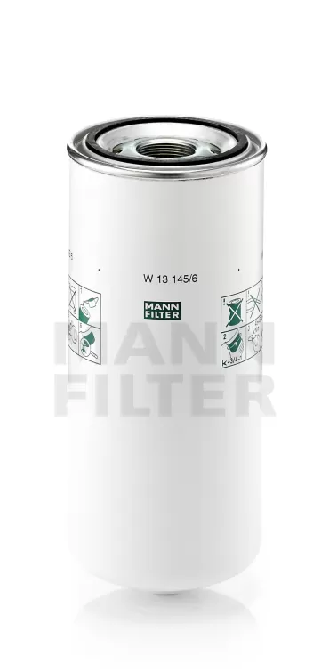 Filtru ulei W 13 145/6 Mann Filter pentru DAF