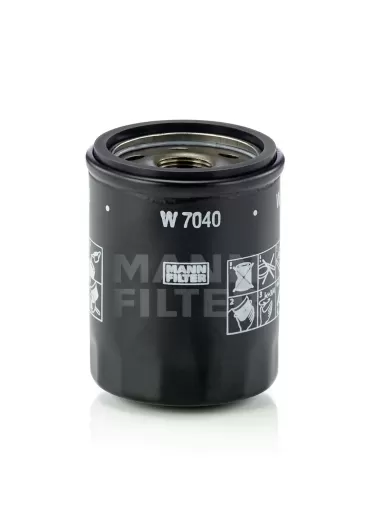 Filtru ulei W 7040 Mann Filter pentru Case New Holland