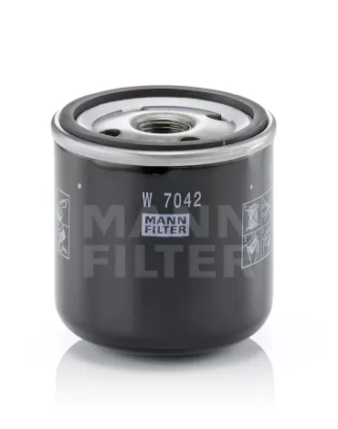 Filtru ulei W 7042 Mann Filter pentru Deutz, Fahr, Khd