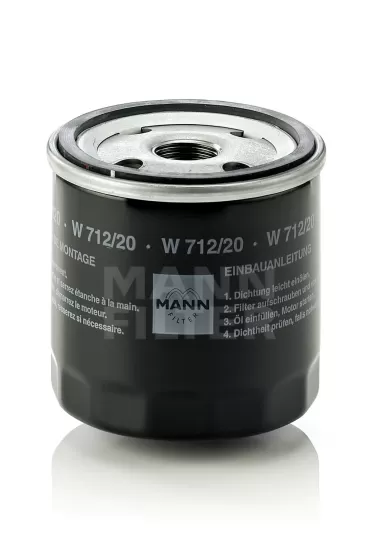 Filtru ulei W 712/20 Mann Filter pentru VW Groupe