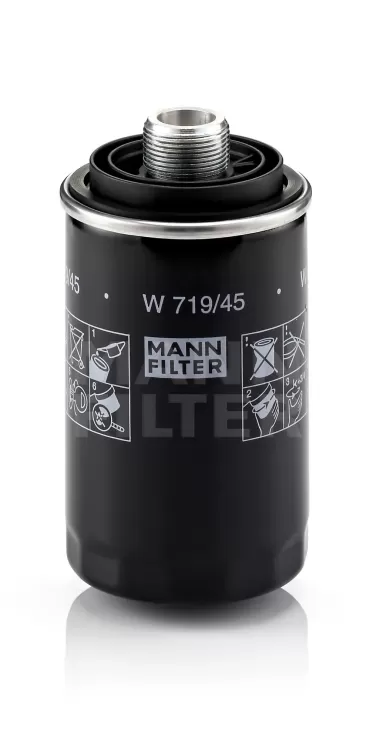 Filtru ulei W 719/45 Mann Filter pentru VW Groupe