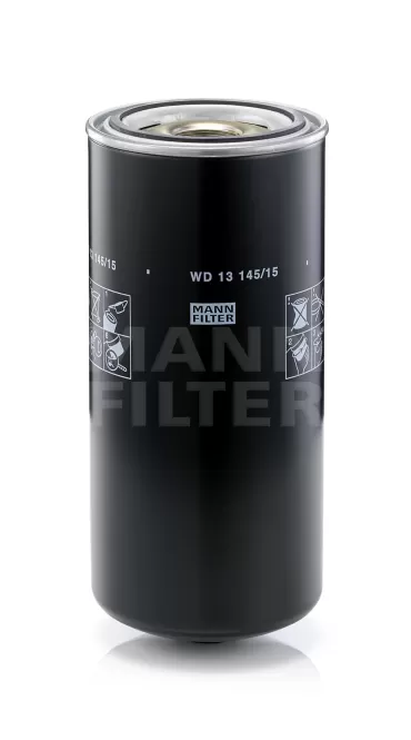 Filtru ulei WD 13 145/15 Mann Filter pentru Terex