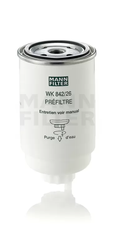 Filtru combustibil WK 842/26 Mann Filter pentru Liebherr